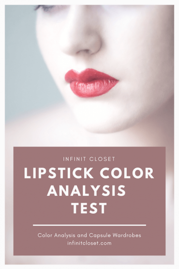 seasonal color analysis lipstick drapping
