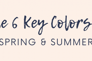 The 6 key colors of spring and summer