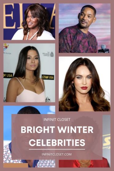 Bright Winter Celebrities