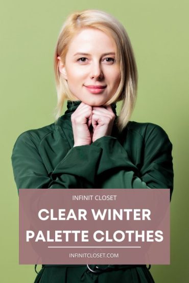 Clear Winter Palette Clothes
