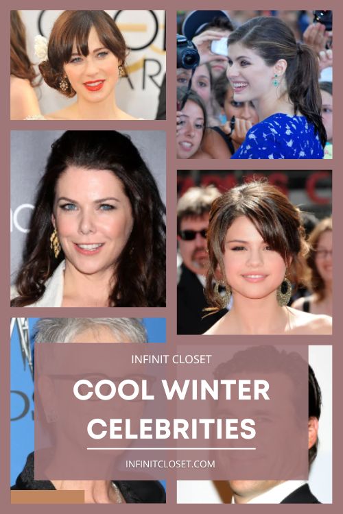 Cool Winter Celebrities InfinitCloset