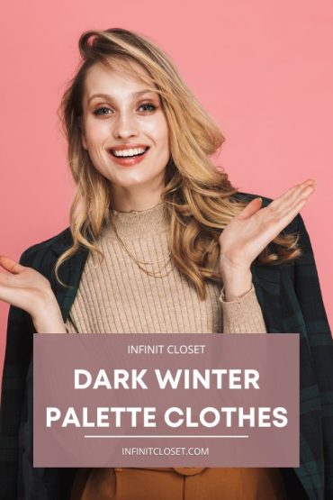 Dark Winter Palette Clothes