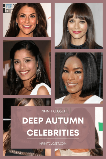 Deep Autumn Celebrities