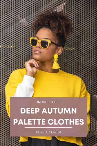 Deep Autumn Palette Clothes