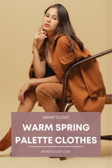 Warm Spring Palette Clothes